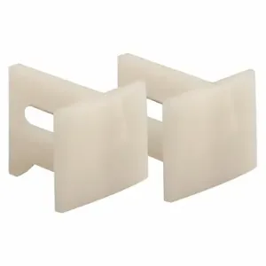 PRIME LINE N 7015 Panel Door Guide, Sliding Door, Nylon, Unfinished, 1 1/8 Inch Length In, 1 PR | CT7ZNA 430X78