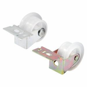 PRIME LINE R 7147 Drawer Guide Roller, Conventional, Side, Friction, Painted, Front, 10 Inch Travel Lg, 2 PK | CT7YTG 436A75