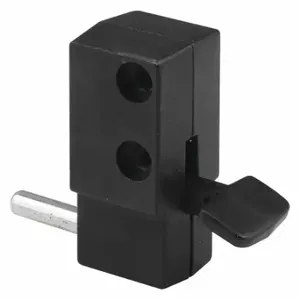 PRIME LINE S 4041 Sliding Door Lock, Step On, 3/16 Inch Bolt Hole Dia | CT7ZMN 54DN61