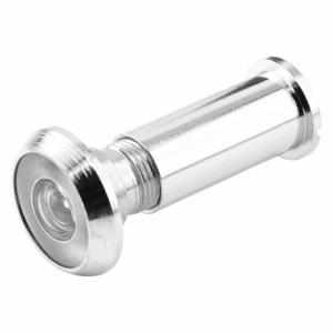 PRIME LINE S 4185 Door Viewer, Plated Chrome, 9/16 Inch Mounting Hole Dia, For 1 3/8 To 2 Inch Door Thick | CT7YHB 436C35