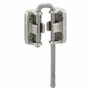 PRIME LINE S 4380 Sliding Door Lock, Loop, 3/16 Inch Bolt Hole Dia | CT7ZLZ 54DN88