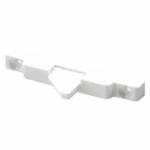 PRIME LINE S 4600 Window Lock, Vent Stop, Vinyl, Unfinished, 3/4 Inch Length, 2 3/4 Inch Heightt, 1 PR | CT7ZWH 54DN94