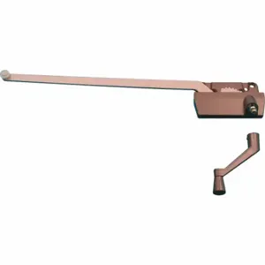 PRIME LINE TH 23026 Left Hand Window Operator, Casement Window, Die Cast, Bronze, 13 1/2 Inch Length | CT7YZY 54FZ79