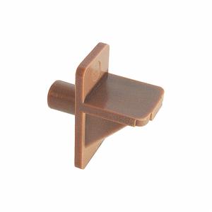 PRIME LINE U 10137 Shelf Support Peg, Plastic, 5 Lb Load Capacity, Brown, 1/4 Inch Size, 29/32 Inch Size | CT7ZQW 45UY98