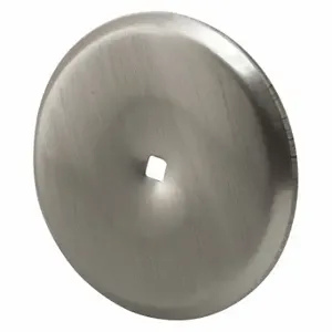 PRIME LINE U 10420 Cabinet Knob Back Plate, Steel, Satin Nickel Plated, 2 13/16 Inch Dia, 1 Pair | CT7YAY 436C47