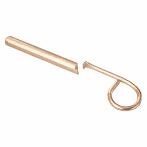 PRIME LINE U 9845 Window Lock, Flip, Steel, Brass, 5/16 Inch Length, 5/16 Inch Heightt, 8 PK | CT7ZVB 54DP57