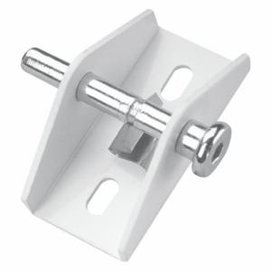 PRIME LINE U 9855 Sliding Door Lock, Push Pull, 3/16 Inch Bolt Hole Dia, Paint | CT7ZMF 54DP64