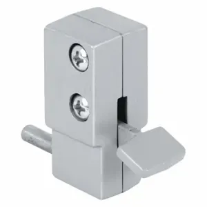 PRIME LINE U 9877 Sliding Door Lock, Step On, 3/16 Inch Bolt Hole Dia, Unfinished | CT7ZMP 54DP77