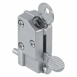 PRIME LINE U 9882 Sliding Door Keyed Lock, Step On | CT7ZLF 54DP79