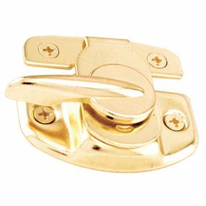 PRIME LINE U 9924 Window Lock, Sash, Steel, Brass, 2 1/4 Inch Length, 49/64 Inch Heightt | CT7ZVN 54DP84