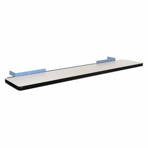 PRO-LINE CSPL1860P-L14-SW806-BLT Cantilever Shelf, 18 Inch x 60 Inch, Plastic, Blue | CT8AJE 115C88