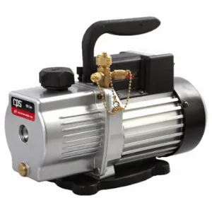 PRO SET VP4D Vacuum Pump, 4 cfm Displacement, 1/2 hp HP, 10 micron, 22 lb Wt | CT8DCQ 406D56