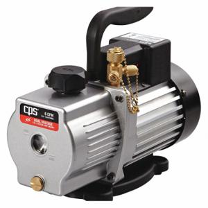 PRO SET VP6S Vacuum Pump, 6 cfm Displacement, 1/2 hp HP, 50 micron, 23 lb Wt | CT8DCU 406D58