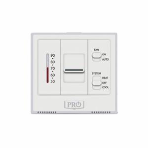 PRO1 IAQ T501M Low Voltage Thermostat, Gas Forced Air Furnaces | CT7ZYP 60FD42