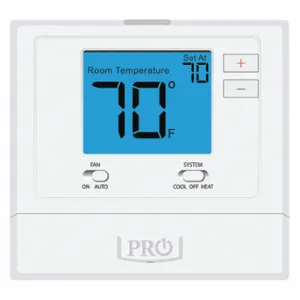 PRO1 IAQ T701 Low Voltage Thermostat, Electric Forced Air Furnaces/Gas Forced Air Furnaces/Millivolt | CT7ZZA 45KE94