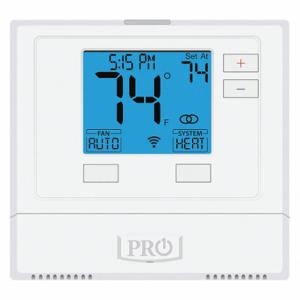PRO1 IAQ T701i Niederspannungs-WLAN-Thermostat, Heizen und Kühlen, Handbuch | CT7ZZB 45KE77