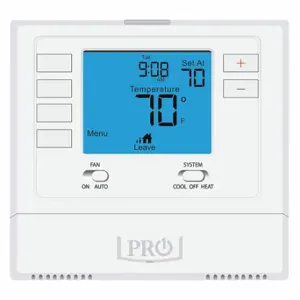 PRO1 IAQ T705 Low Voltage Thermostat, Electric Forced Air Furnaces/Gas Forced Air Furnaces/Millivolt | CT7ZYY 45KE93