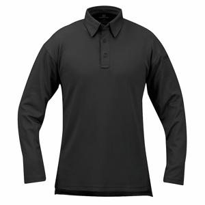 PROPPER F531572001S Tactical Polo, Tactical Polo, S, Black, 6% Spandex/94% Polyester Material | CT8BGJ 28AM48