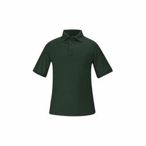 PROPPER F53220A311M Tactical Polo, Tactical Polo, M, Dark Green, 100% Polyester Double Pique Knit Material | CT8BEU 56ER44
