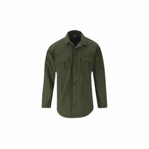 PROPPER F53463C330XXL2 Long Sleeve Shirt, Long Sleeve Shirt, 2Xl, Olive, 94% Nylon/6% Spandex Ripstop Material | CT8CKN 56EV80