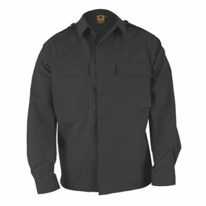 PROPPER F545238001XS2 Long Sleeve Shirt, Long Sleeve Shirt, Xs, Black, 35% Ripstop/65% Poly Cotton Material | CT8CQR 13Z042