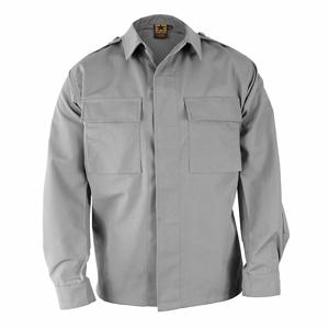 PROPPER F545238020M3 Long Sleeve Shirt, Long Sleeve Shirt, M, Gray, 35% Ripstop/65% Poly Cotton Material | CT8CUE 13Z053