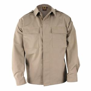 PROPPER F545238250M3 Long Sleeve Shirt, Long Sleeve Shirt, M, Khaki, 35% Ripstop/65% Poly Cotton Material | CT8CNH 13Z105