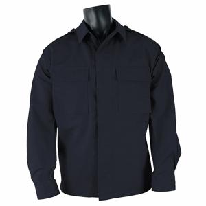 PROPPER F545238405L3 Long Sleeve Shirt, Long Sleeve Shirt, L, Dark Navy, 35% Ripstop/65% Poly Cotton Material | CT8CMC 13Z136