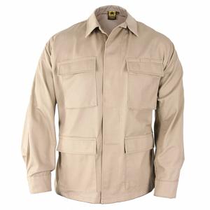 PROPPER F545438250XXL3 Military Coat, 2Xl, 49 Inch To 52 Inch Fits Chest Size, Khaki, 27-3/4 In | CT8ATP 13Z229