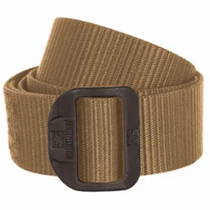 PROPPER F56037525036-38 Duty Belt, 36 Inch To 38 Inch, 1 1/2 Inch Width, Khaki, Nylon, 44 In | CT8ALE 28AR25