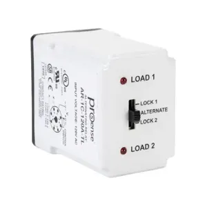 PROSENSE AR-1C-120A-TL Alternating Relay, Socket Mount, Finger-Safe, 120 VAC Coil Voltage, SPDT, 1 N.O., 1 N.C. | CV7XNV