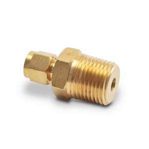 PROSENSE BCF14-50N Compression Fitting, Brass, 1/2 Inch Male Npt Process Connection | CV7MLA