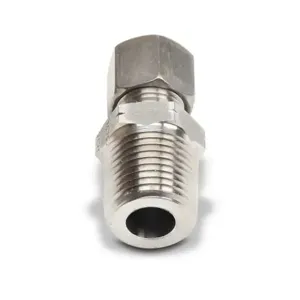 PROSENSE CF10-50N Compression Fitting, Stainless Steel, 1/2 Inch Male Npt Process Connection | CV7MLH