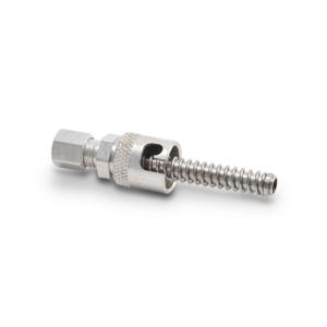 PROSENSE CF18-BC Adjustable Bayonet Cap Compression Fitting, Zinc Plated Brass | CV7MLQ