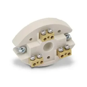 PROSENSE CHTB-3 Terminal Base, Brass Terminals With Stainless Steel Screws, Ceramic | CV7CHG