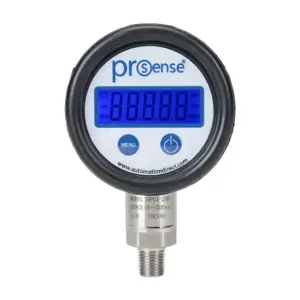 PROSENSE DPG1-200 Digital Pressure Gauge, 0 To 200 Psig, 0.5 Perc. Of Full Scale Accuracy | CV7NRJ