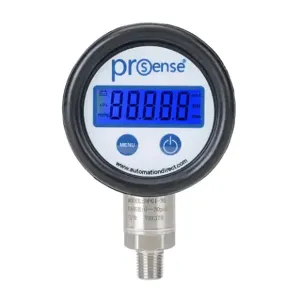 PROSENSE DPG1-30 Digital Pressure Gauge, 0 To 30 Psig, 0.5 Perc. Of Full Scale Accuracy | CV7NRK