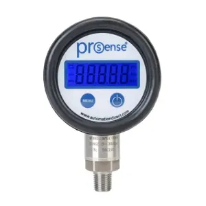 PROSENSE DPG1-3000 Digital Pressure Gauge, 0 To 3000 Psig, 0.5 Perc. Of Full Scale Accuracy | CV7NRM