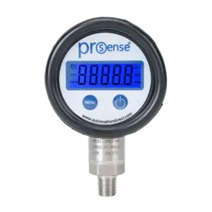 PROSENSE DPG1-60 Digital Pressure Gauge, 0 To 60 Psig, 0.5 Perc. Of Full Scale Accuracy | CV7NRP