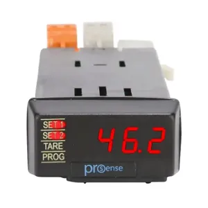 PROSENSE DPM1-A-2R-L Digital Panel Meter, 1/32 D Inch Size, 8mm 4-Digit Red Led, Analog Input | CV7TKM