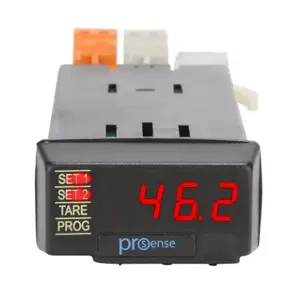 PROSENSE DPM1-A-A2R-H Digital Panel Meter, 1/32 D Inch Size, 8mm 4-Digit Red Led, Analog Input, 0/4-20mA | CV7TKN