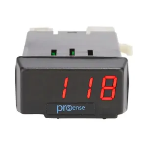 PROSENSE DPM1-A-L Digital Panel Meter, 1/32 D Inch Size, 10mm 4-Digit Red Led, Analog Input | CV7TKR