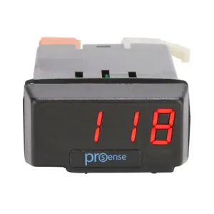 PROSENSE DPM1-T-L Digital Panel Meter, 1/32 D Inch Size, 10mm 4-Digit Red Led Or Thermocouple Input | CV7TLB