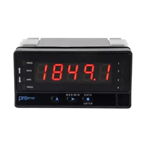 PROSENSE DPM3-E-H Digital Panel Meter, 1/8 D Inch Size, 14mm 5-Digit Tri-Color Led | CV7TLZ