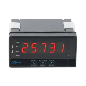 PROSENSE DPM3-P-H Digital Panel Meter, 1/8 D Inch Size, 14mm 5-Digit Tri-Color Led | CV7TMD