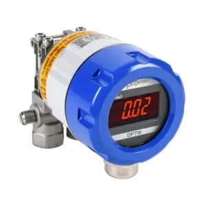 PROSENSE DPTW-4 Differential Pressure Transmitter, 0 To 4 Inch Water Column Range, 4-20mA Analog Output | CV8EAP