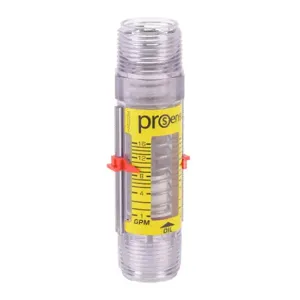 PROSENSE FG1P-100PP-16 Oil Mechanical Flow Meter, Variable Area, 1 Inch Male Npt Process Connection, 1 To 16 Gpm | CV7TMG