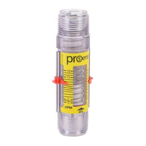 PROSENSE FG1P-100PP-18 Oil Mechanical Flow Meter, Variable Area, 1 Inch Male Npt Process Connection, 3 To 18 Gpm | CV7TMH