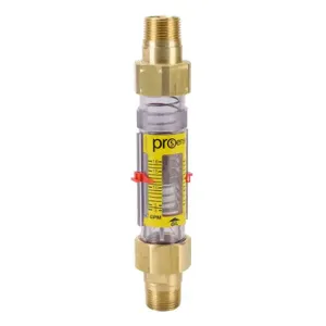 PROSENSE FG1P-75BP-18 Oil Mechanical Flow Meter, Variable Area, 3/4 Inch Male Npt Process Connection | CV7TMW