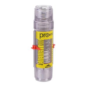 PROSENSE FG1W-100PP-16 Water Mechanical Flow Meter, Variable Area, 1 Inch Male Npt Process Connection | CV7TNC